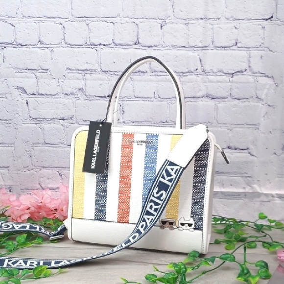Karl Lagerfeld Handbags - Karl Lagerfeld Maybelle Box Satchel NWT